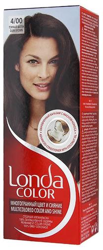 Matu krāsa Londa Color, tumši brūna krās., 4/00, 110 ml