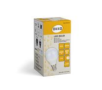 Lemputė Okko LED, G45, 3000 °K, E14, 7 W, 620 lm