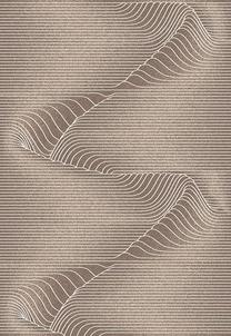 Kilimas Sateen A591A, ruda sp., 290 cm x 200 cm