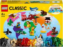 Konstruktorius LEGO Classic Aplink pasaulį 11015, 950 vnt.