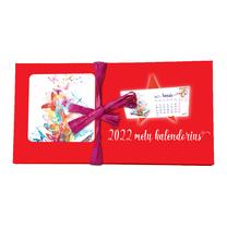 Stalo kalendorius 9022, įvairių spalvų, 20 cm x 10 cm
