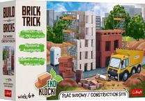 Konstruktors Trefl Brick Trick Construction Site, 290 gab., brūna krās.