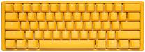 Vadu spēļu tastatūra Ducky One 3 Mini One 3 Mini Cherry MX Brown, Angļu (US), dzeltena krās.