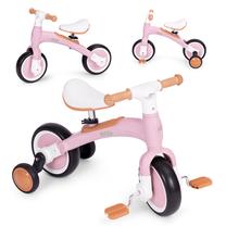Balansinis dviratis, vaikų EcoToys LC-V1359 PINK, ruda sp./balta sp./rožinė sp., 7.7"