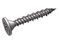 Koka skrūve, universāls, 4.9 x 40 mm