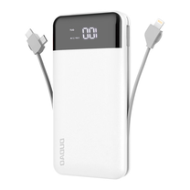 Lādētājs-akumulators (Power bank) Dudao, 20000 mAh, balta krās.