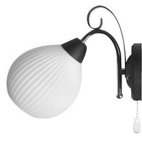 Valgusti seinale Huan 148151, E14, 1 x 40 W, must v. / valge v.