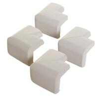 Kampų apsauga Dreambaby Foam Corner Protectors, balta sp., 4 vnt.