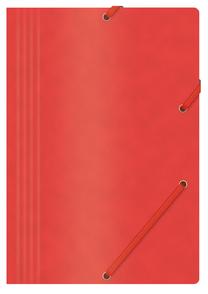 Kummiga kaust Office Products 11KF21194004, 31.8 cm x 23.3 cm, A4 Punane v.