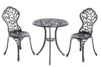 Āra mēbeļu komplekts 4Living Antique Silver, sudraba krās., 2 sēdvietas