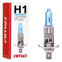 Automobilio lemputė AMiO Super White 01489, halogeninė, balta sp., 12 V