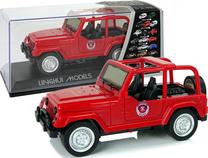 Игрушечный внедорожник Lean Toys Off-Road Vehicle Fire Brigade 10033, красный цв.