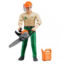 Rotaļlietu figūriņa Bruder Forestry Worker 60030, daudzkrāsaina