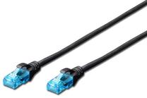 Провод Digitus CAT 5e UTP Patch RJ-45 8P8C, RJ-45 8P8C, 2 м, черный цв.