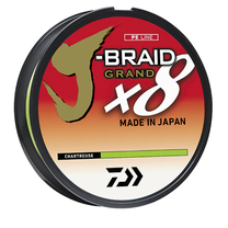 Valas Daiwa DAIWA J-Braid Grand X8 Chartreuse, 27000 cm, 0.022 cm, 100 g, žalia sp.