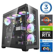 Stacionarus kompiuteris Intop RM66580 AMD Ryzen 5 7500X3D, DDR5 16 GB, SSD+HDD 1 TB 2 TB, Nvidia GeForce RTX5060 8 GB GDDR7, Windows 11 Pro