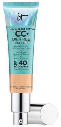 Жидкая основа для макияжа IT Cosmetics CC+ Oil-Free Matte, SPF 40, fair light, 32 мл