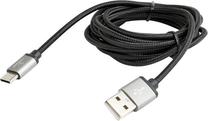 Vads Cablexpert USB 2.0 to USB-C USB 2.0 male, USB C male, 1.8 m, melna krās.