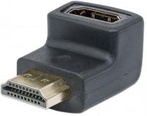 Adapteris Manhattan HDMI female, HDMI male, melna krās.