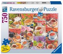 Dėlionė Ravensburger Teatime 17190, 60 cm x 80 cm, 750 vnt., įvairių spalvų