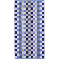 Vonios rankšluostis Cawo Unique 942 11, mėlyna sp., 100 cm x 50 cm