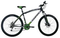 Dviratis kalnų Coppi RMU27221DA, 27.5 ", juoda sp./žalia sp.