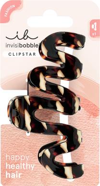 Matu sprādzes Invisibobble Clipstar Cacao Cream L, brūna krās.