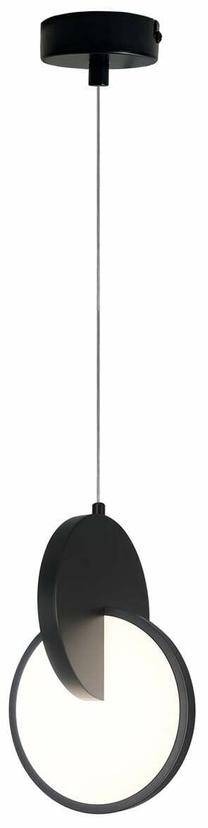 Lampa griesti Light Prestige Circlo LP-1311/1P BK, LED, 3000 - 6000 °K, 1, melna krās. / melna krās.