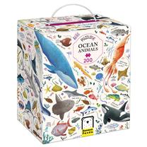 Пазл Bananapanda Puzzlove Ocean Animals, 68 см x 48 см, 200 шт., многоцветный