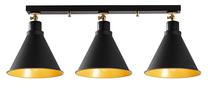 Šviestuvas lubų Opviq Berceste N-677 525NOR1308, E27, 3 x 40 W, juoda sp. / juoda sp.