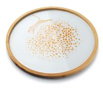 Padėklas Mondex Leopard Gold Round, Ø 38 cm, Įvairių spalvų