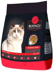 Sausas kačių maistas Buoncu, žuvis/ryžiai, 1.5 kg