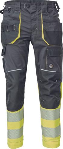Darba bikses vīriešu Cerva Sheldon HV DW, antracīta krās./dzeltens krās., 68 izmērs