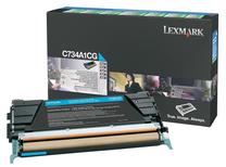 Tonerių kasetė Lexmark, mėlyna sp.