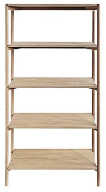 Pastatoma lentyna Oxford 0000099905, ąžuolo sp., 160 cm x 30 cm x 86 cm