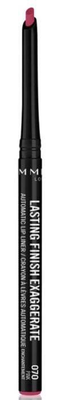 Lūpu zīmulis Rimmel London Lasting Finish Exaggerate Exaggerate, 0.25 g, 070 pink enchantment