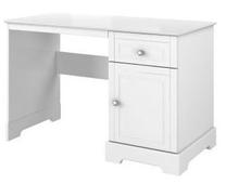 Rašomasis stalas su spintele Bellamy Marylou, 122.5 cm x 60 cm, 77.6 cm, balta sp.