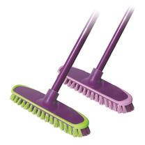 Grīdas slota York Prestige 043240, zaļa krās./violeta krās., 40 cm