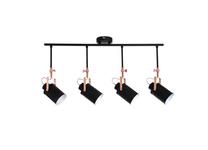 Šviestuvas nukreipiamasis CP.C4B.BK, E27, 4 x 60 W