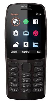 Mobilusis telefonas Nokia, juoda sp. Prekė su pažeista pakuote.