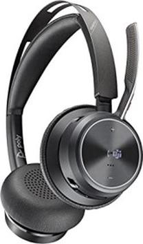 Belaidės ausinės Plantronics Poly Voyager Focus 2 UC M, juoda sp.