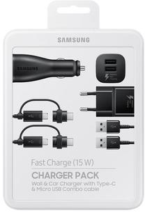 Telefono įkroviklis Samsung, USB/AC