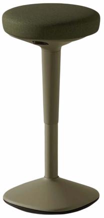 Darba krēsls Desktronic Wobble, 37 x 37 x 57 - 82 cm, zaļa krās.