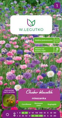 Sėklos rugiagėlė MIX, 1 g