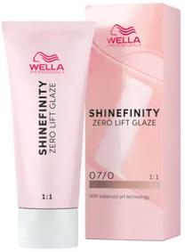Matu krāsa Wella Professionals Shinefinity, natural oatmilk krās., 07/0, 60 ml