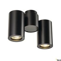 Valgusti lagi SLV Enola, GU10, 2 x 25 W, must v. / must v.