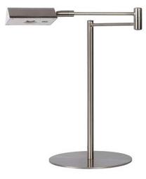Настольные лампы Lucide Nuvola 19665/09/12, LED, 9Вт, серебристый цв./серебристый цв.