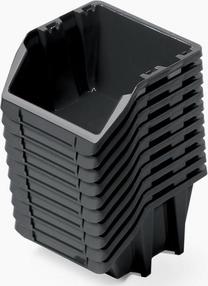 Ящик для инструментов Prosperplast KBISS20-S411, 28.8 см x 18.7 см x 15.8 см, черный цв.