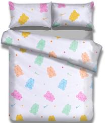 Patalynės užvalkalų komplektas Restilo Kids, įvairių spalvų, 135 x 200 cm