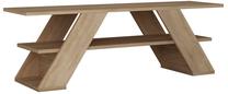 TV galds Kalune Design Farfalla, ozola krās., 120 cm x 33.5 cm x 40 cm